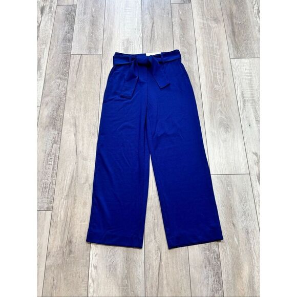 Liz Claiborne royal blue wide leg dress pants/casual pants size 2P - Picture 1 of 12